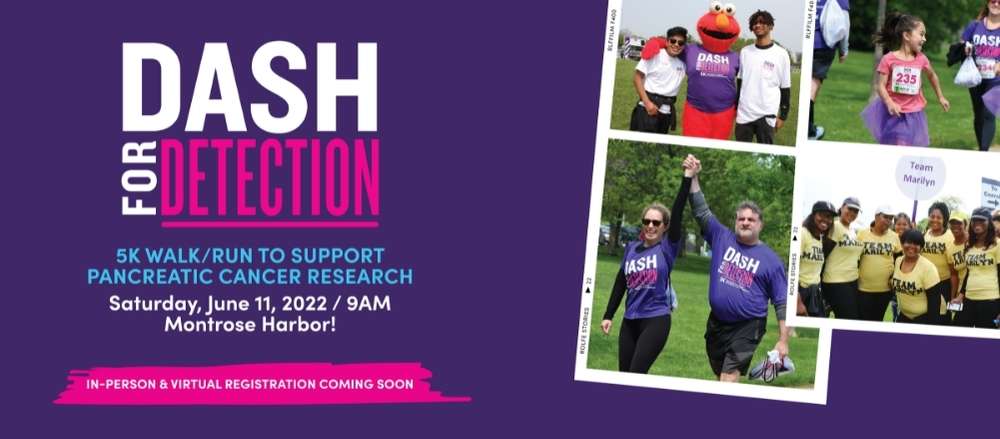 dash for detection 5k walk/run for pancreatic cancer research